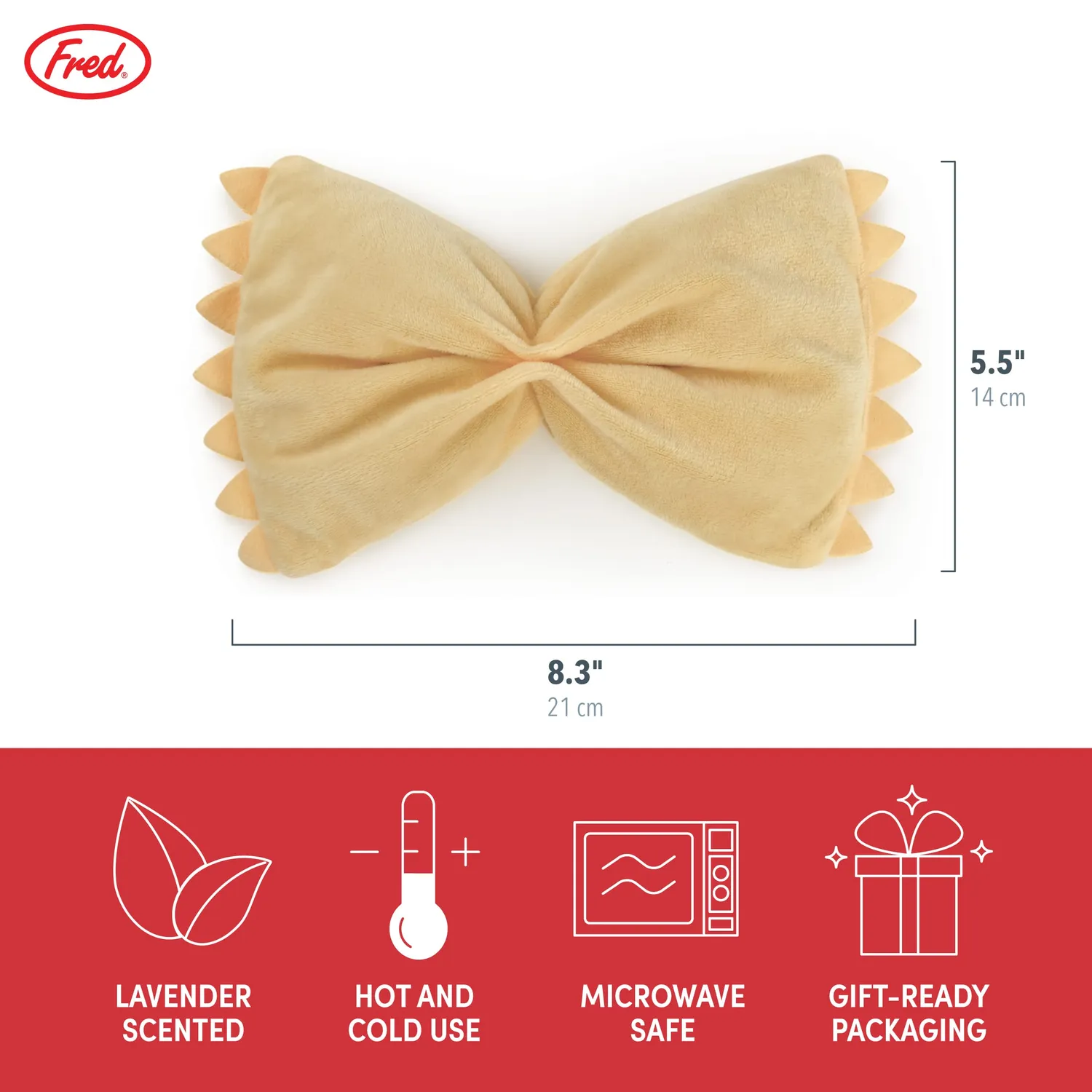 Fred Comfort Food øjenpude farfalle lavendel