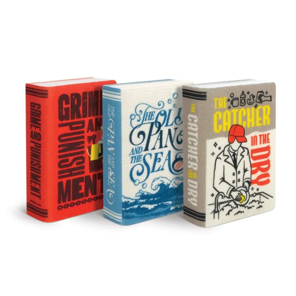 Fred Neat & Novel Chapter Two opvaskesvampe 3-pak bog