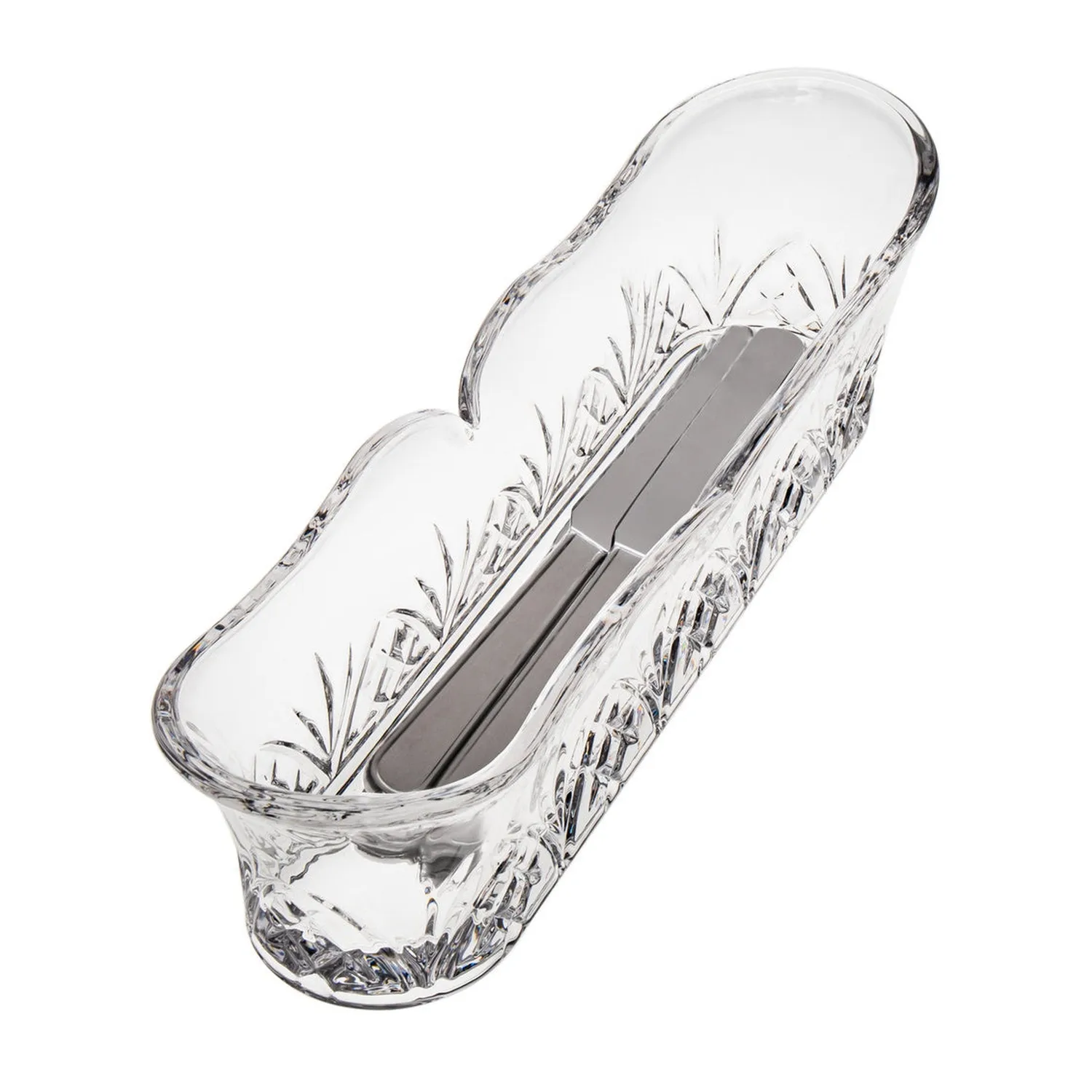 Godinger Dublin knivholder krystal klar