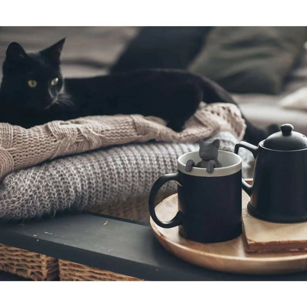 Fred Purr Tea teinfuser kat silikone