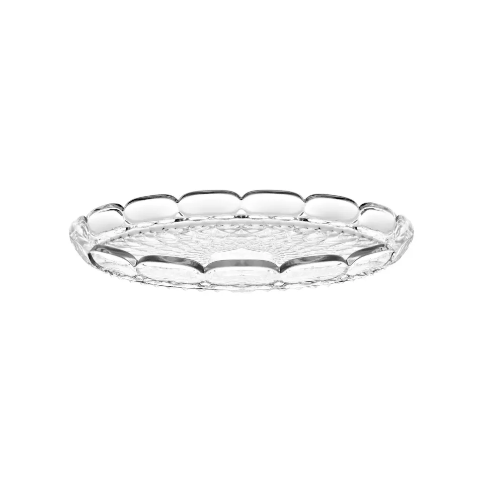 Guzzini Vanity stor rund bakke transparent bioplast