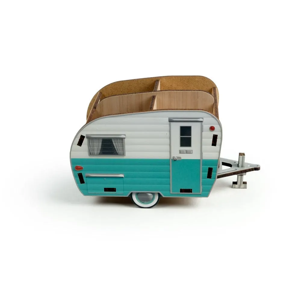 Fred Happy Camper penneholder MDF autocamper