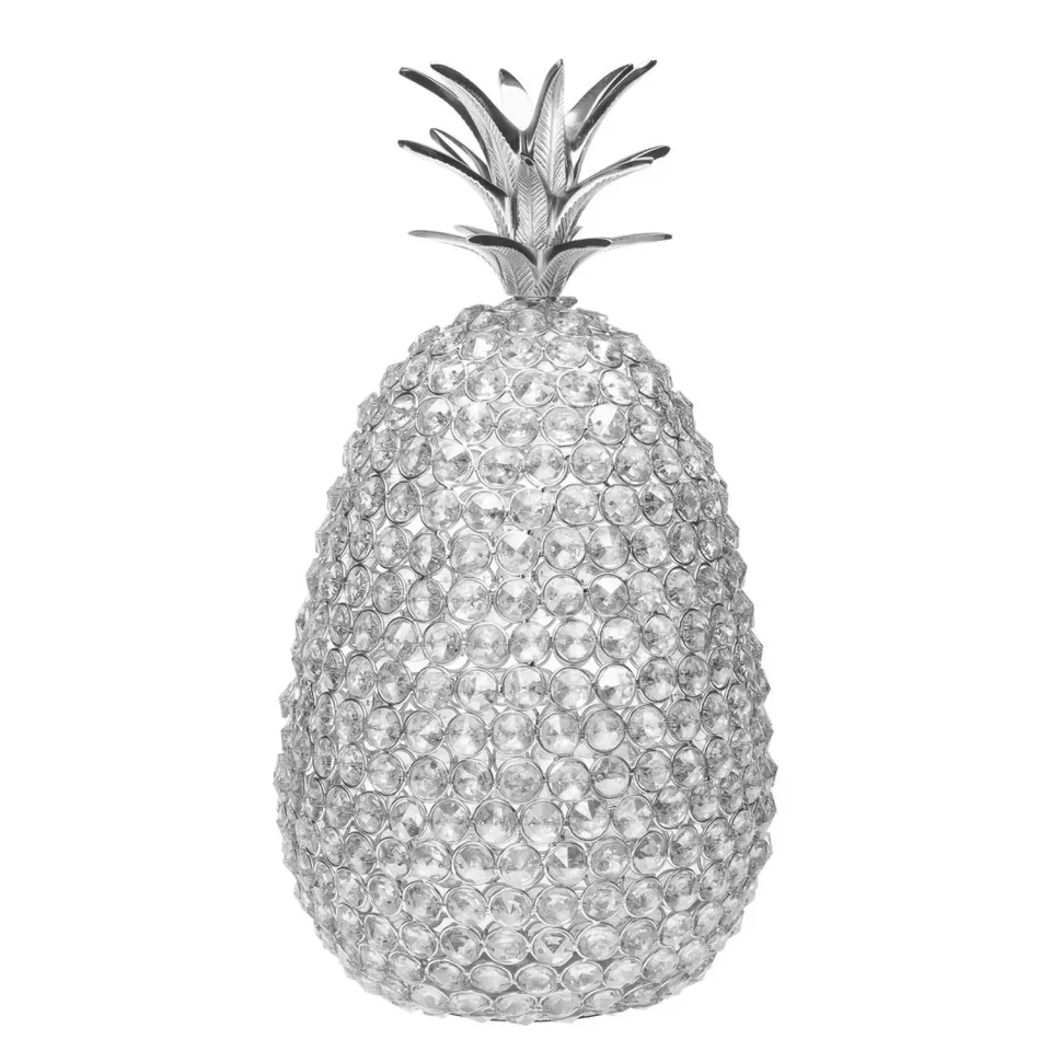 Godinger Pineapple pynt sølv stor