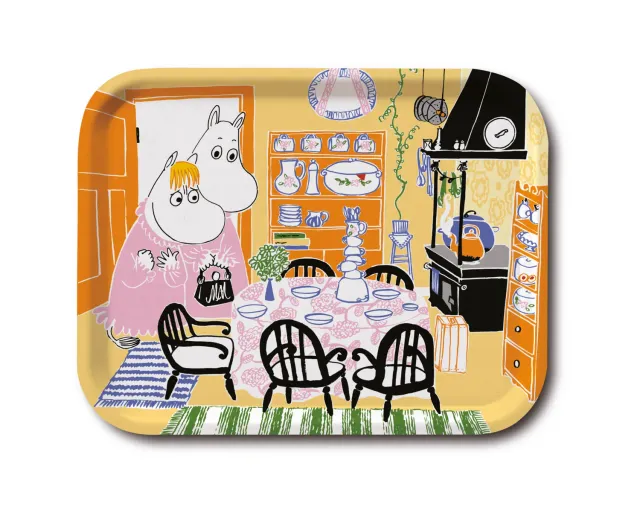 Opto Design Moomin Kitchen bakke 27x20 cm birkefiner