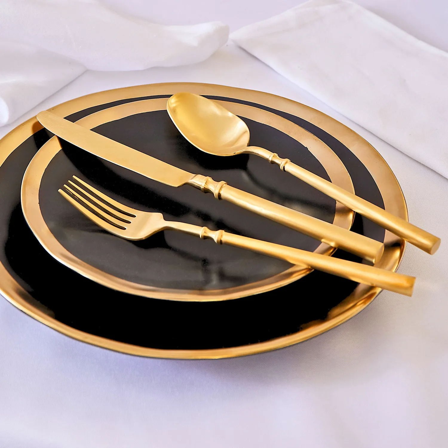 Godinger Regal Gold bestiksæt 20 dele guld