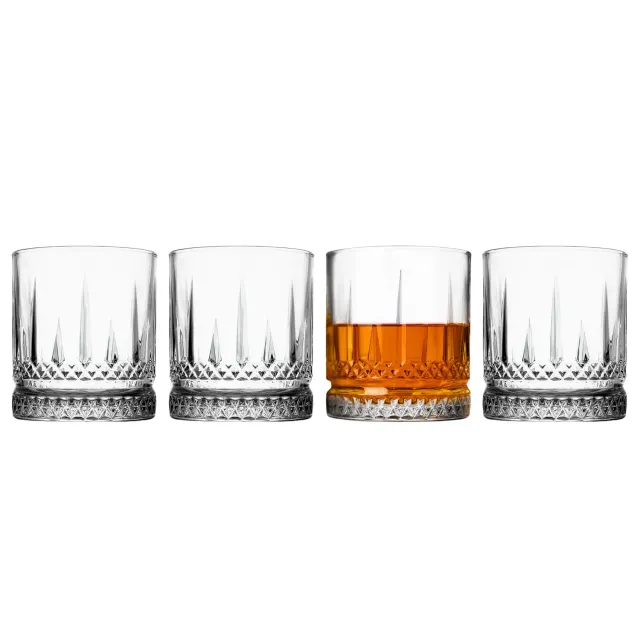 Godinger Dylan Double Old Fashion whiskyglas 4 stk krystal