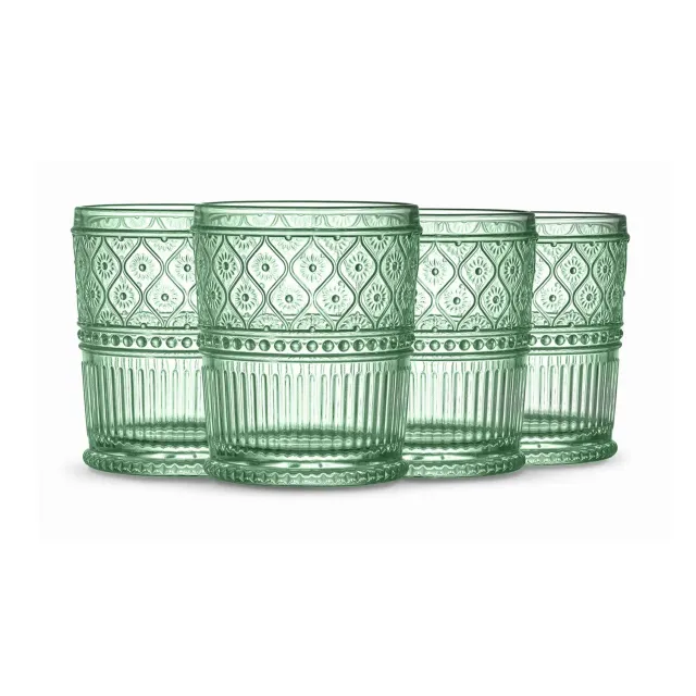Godinger Claro Double Old Fashion glas 4 stk grøn