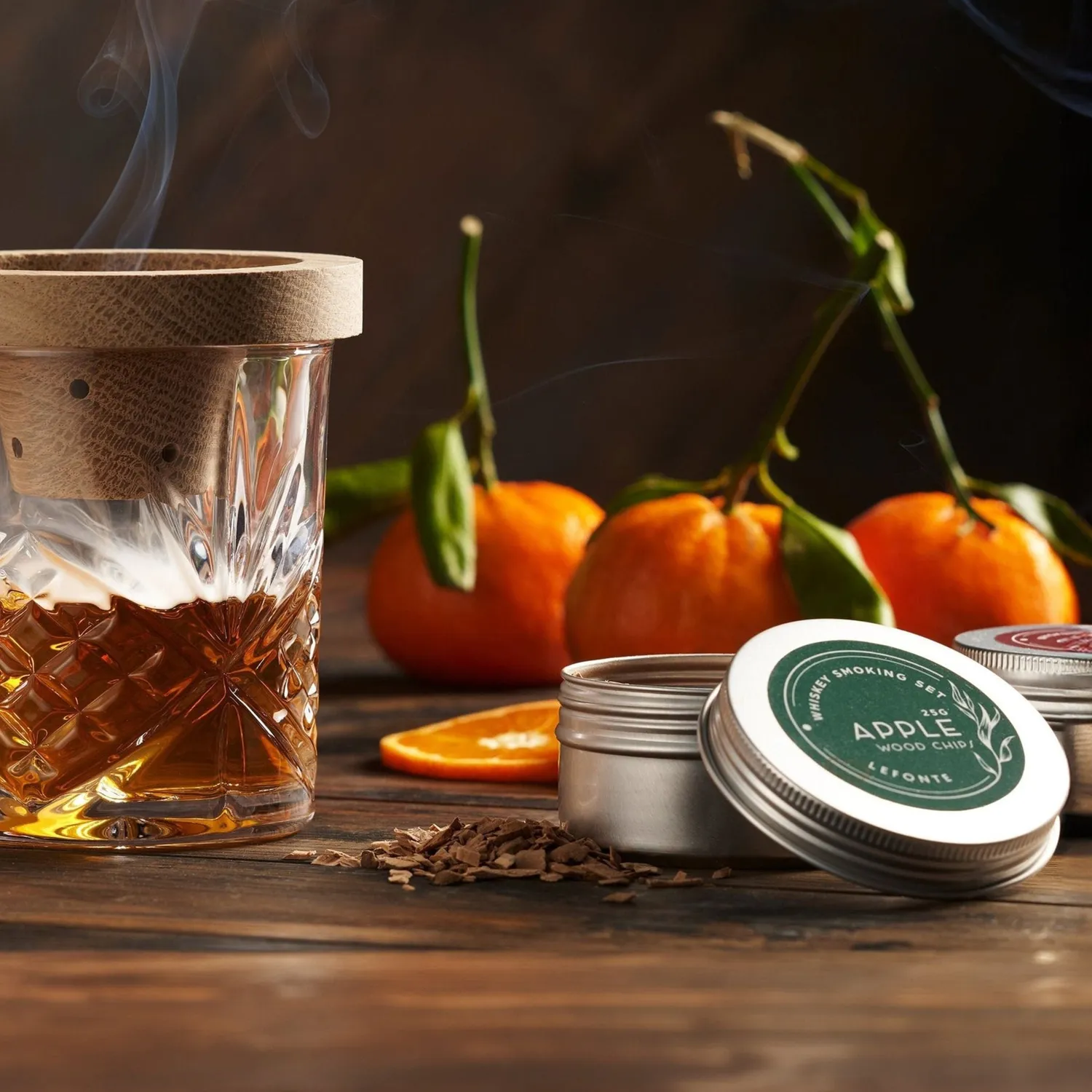 Godinger Dublin Whisky Rygesæt Krystal 6 dele