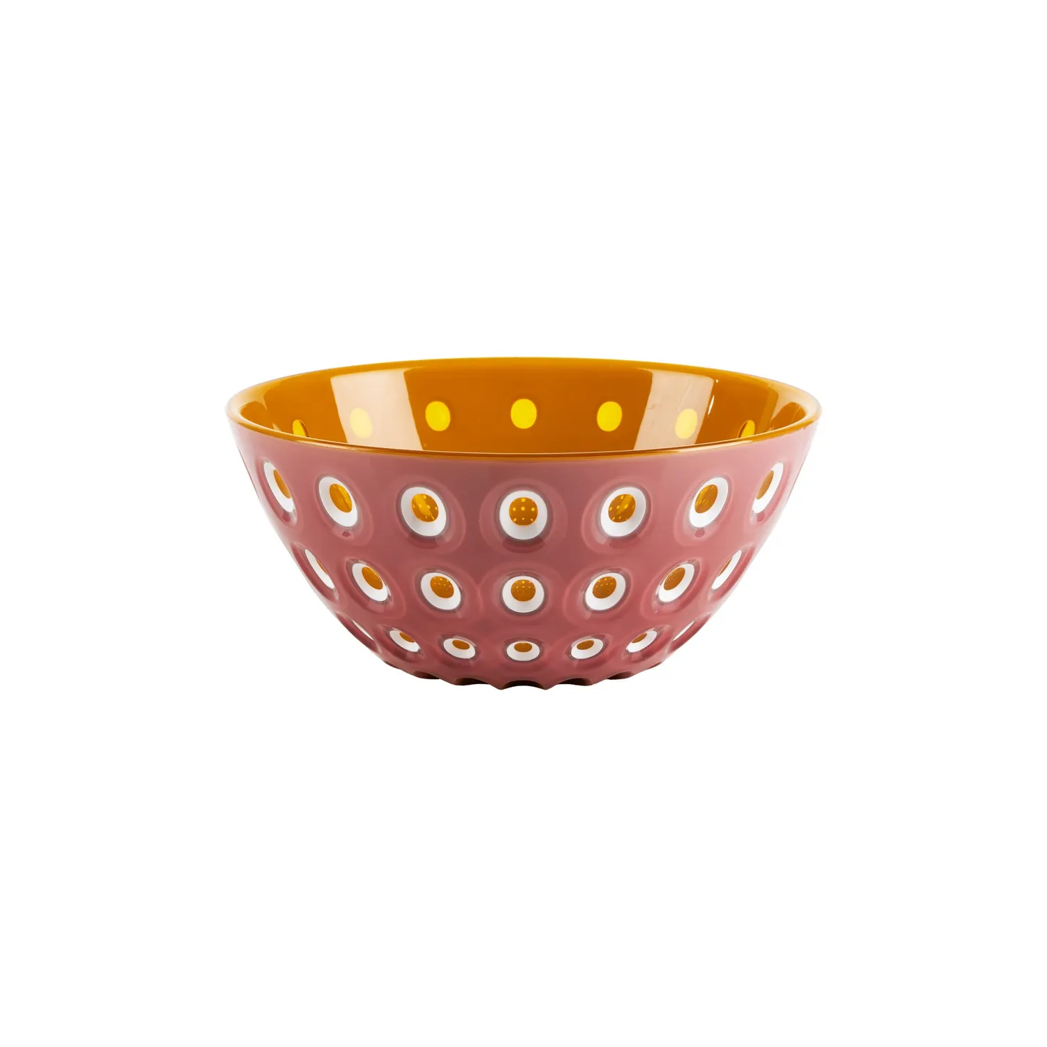 Guzzini Le Murrine skål Ø20 cm mauve hvid karamel
