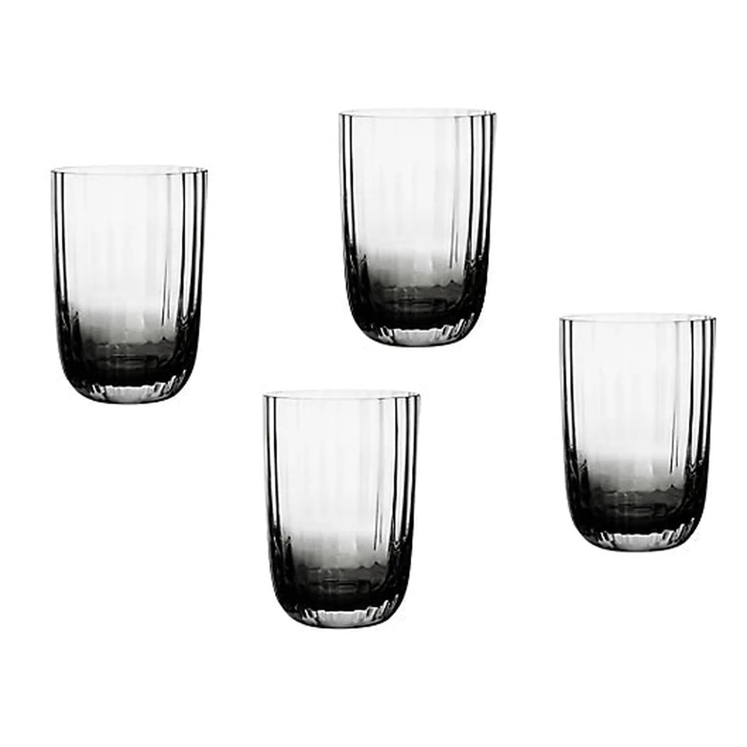 Godinger Wren highballglas sort ombre krystal 4 stk