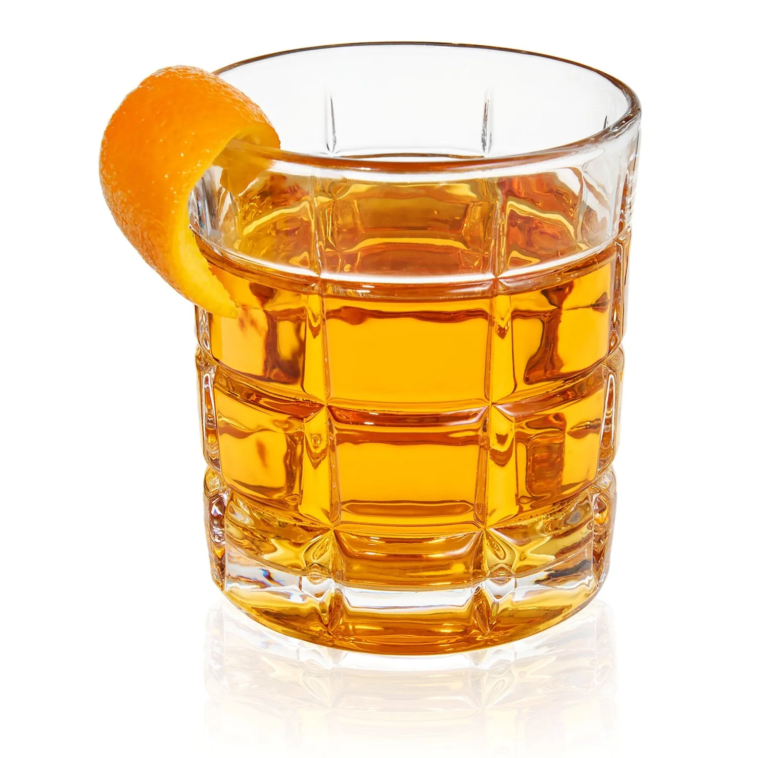 Godinger Radius whiskeyglas 4 stk krystal 12,3oz