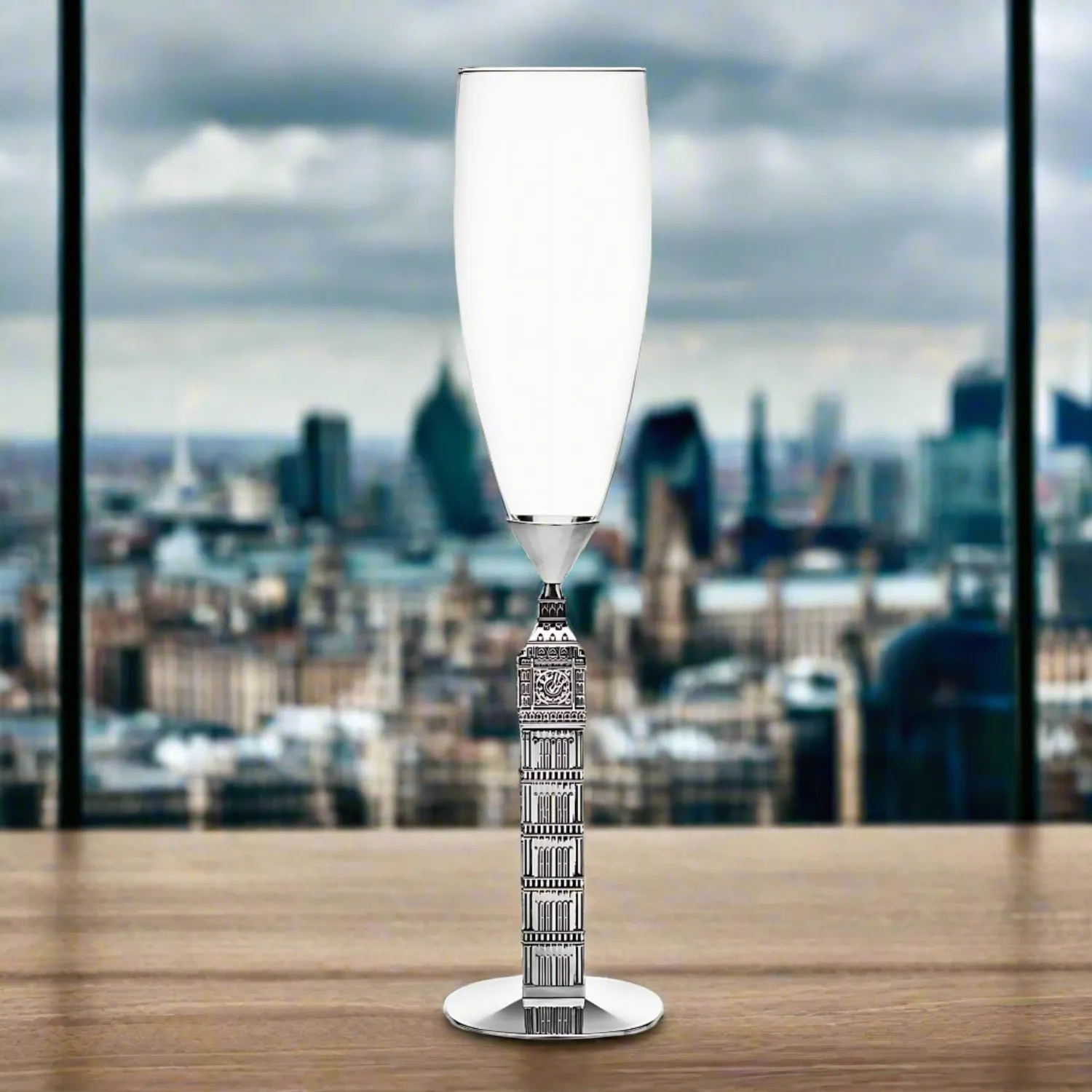 Godinger Landmark Big Ben champagneglas krystal 8 oz