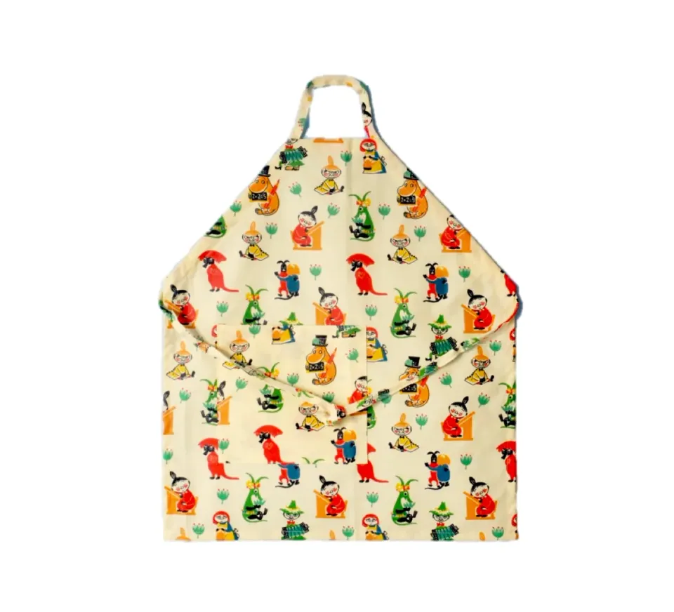 Opto Design Moomin 50's Pattern børneforklæde 57x50 cm