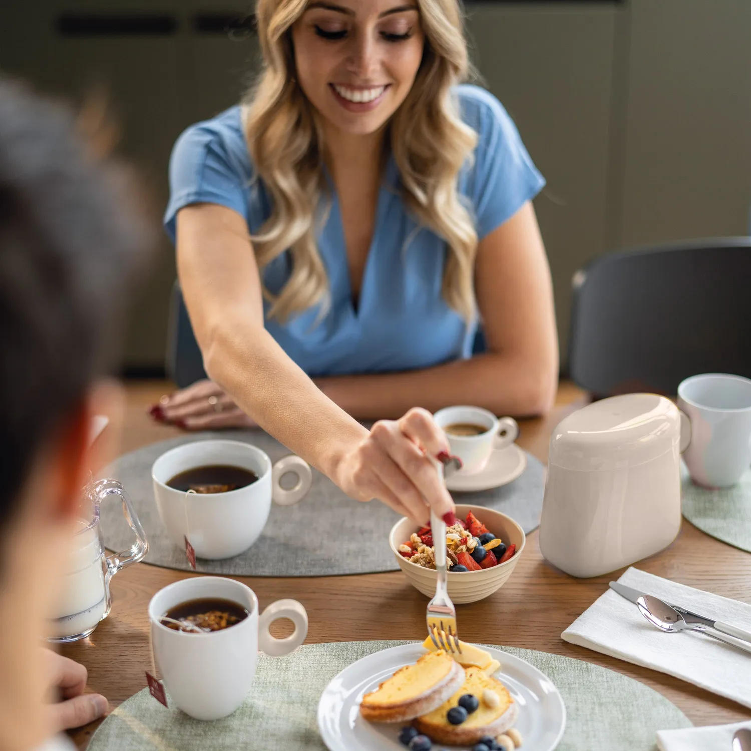Guzzini Everyday kaffedåse 250 g mauvegrøn
