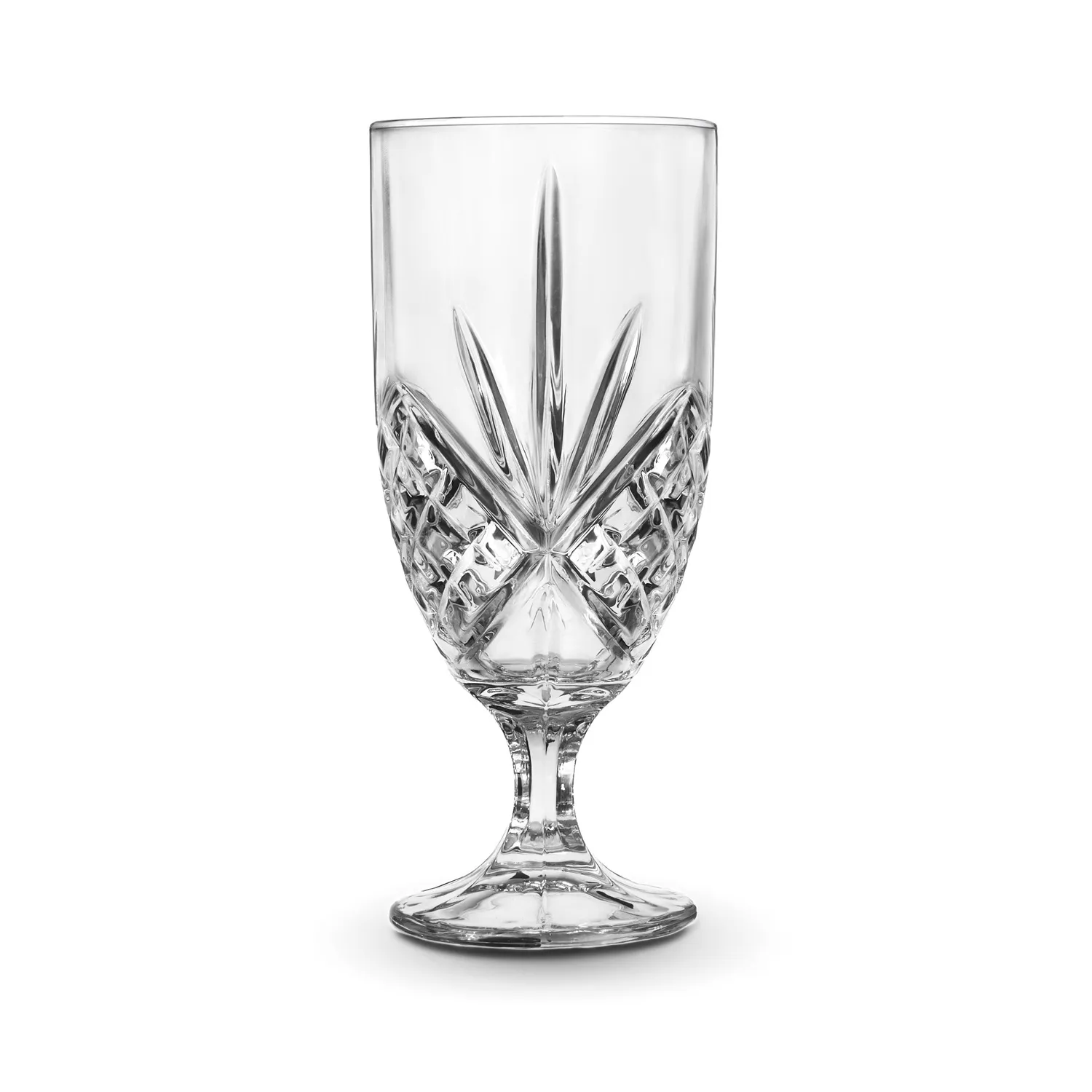 Godinger Dublin isteglas 4 stk platinrand krystal