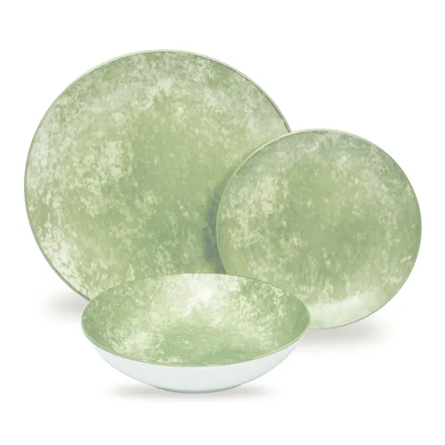 Godinger Wingate Lime middagsstel porcelæn 12 dele