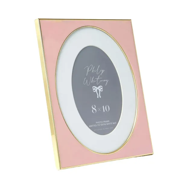 Godinger Adette 8x10 billedramme pink guld