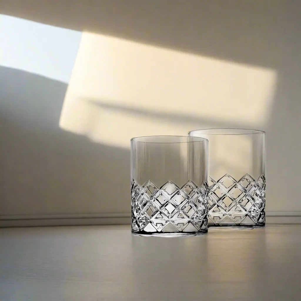 Godinger Hatch whiskyglas krystal 4 stk 10 oz
