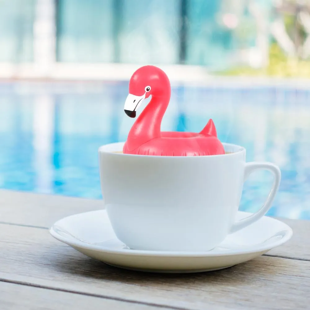 Fred Float-Tea teinfuser flamingo