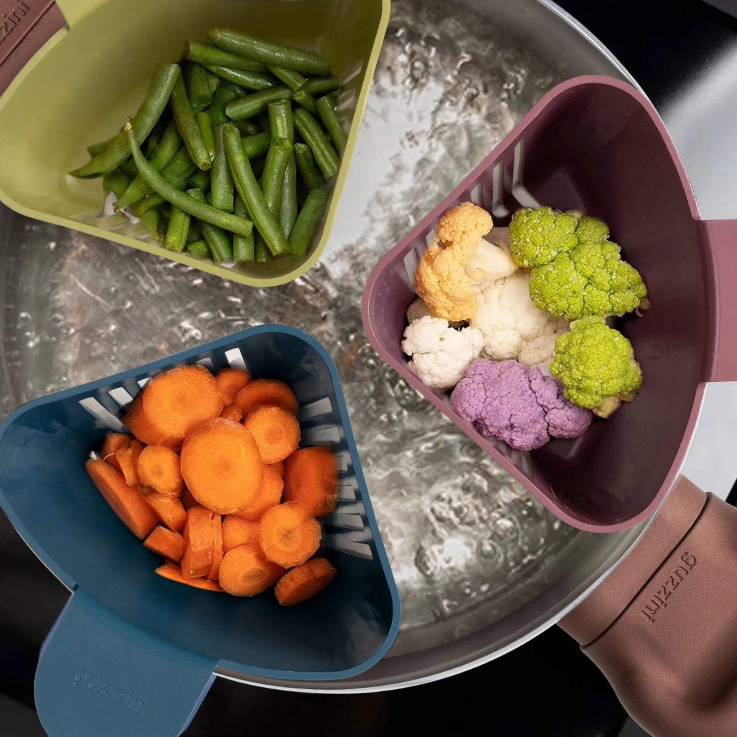 Guzzini Chefline kogekurv 3 stk til pasta