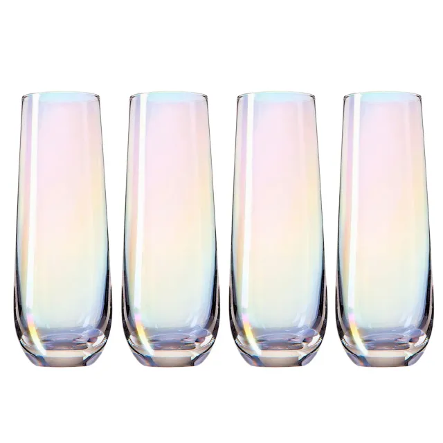 Godinger Monterey fløjteglas stilkløs 4 stk 10oz