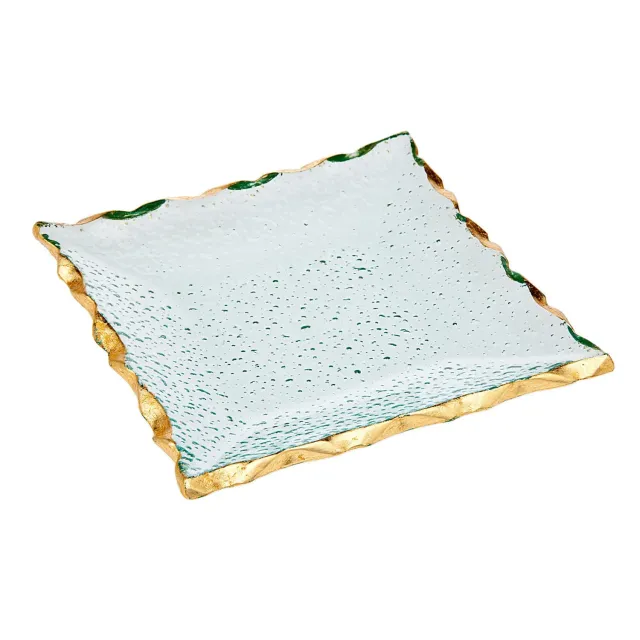Godinger Harper Gold Edge desserttallerken 4 stk