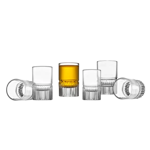 Godinger Latitude shotglas krystal klar 6 stk