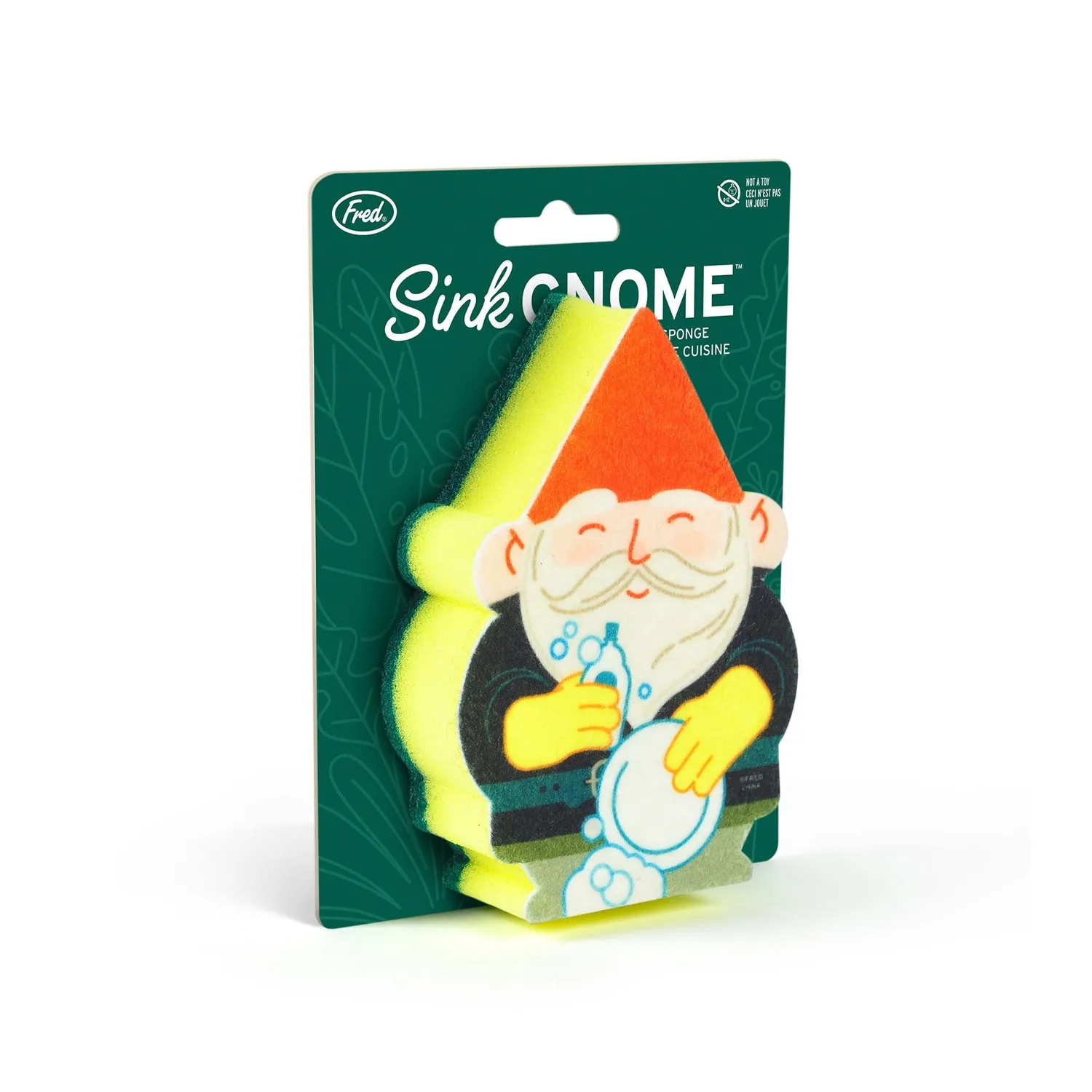 Fred Sink Gnome køkkensvamp nisse