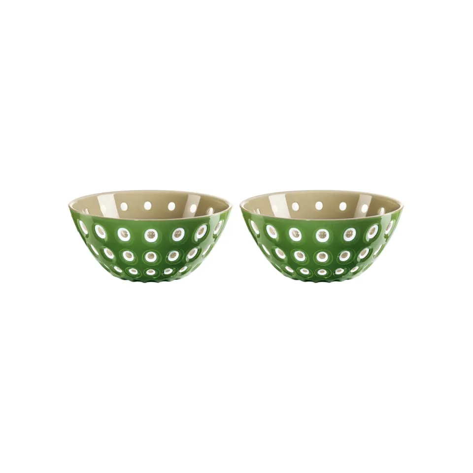 Guzzini Le Murrine skåle Ø12 cm 2 stk trefarvet
