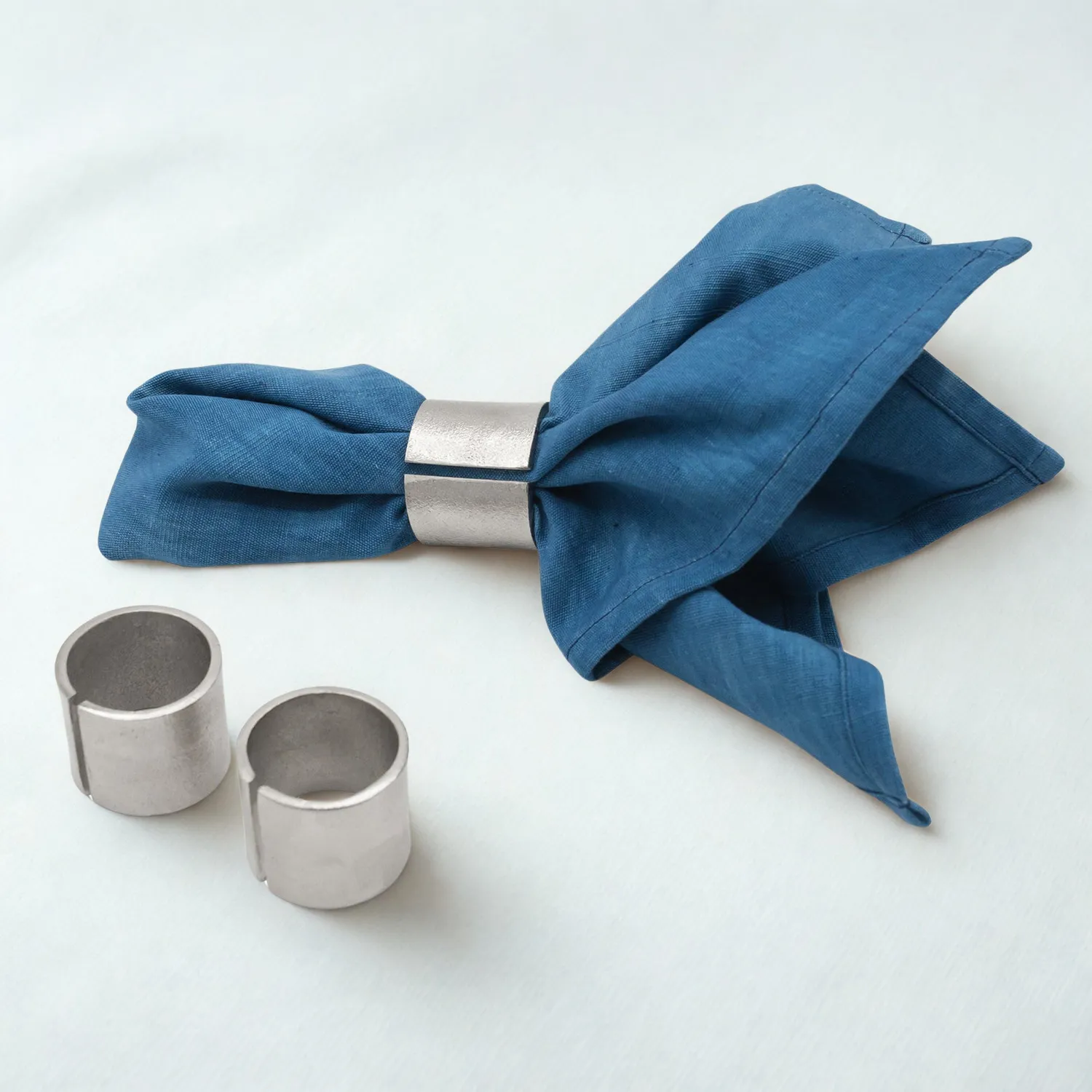 Godinger Round Cuff servietringe stål