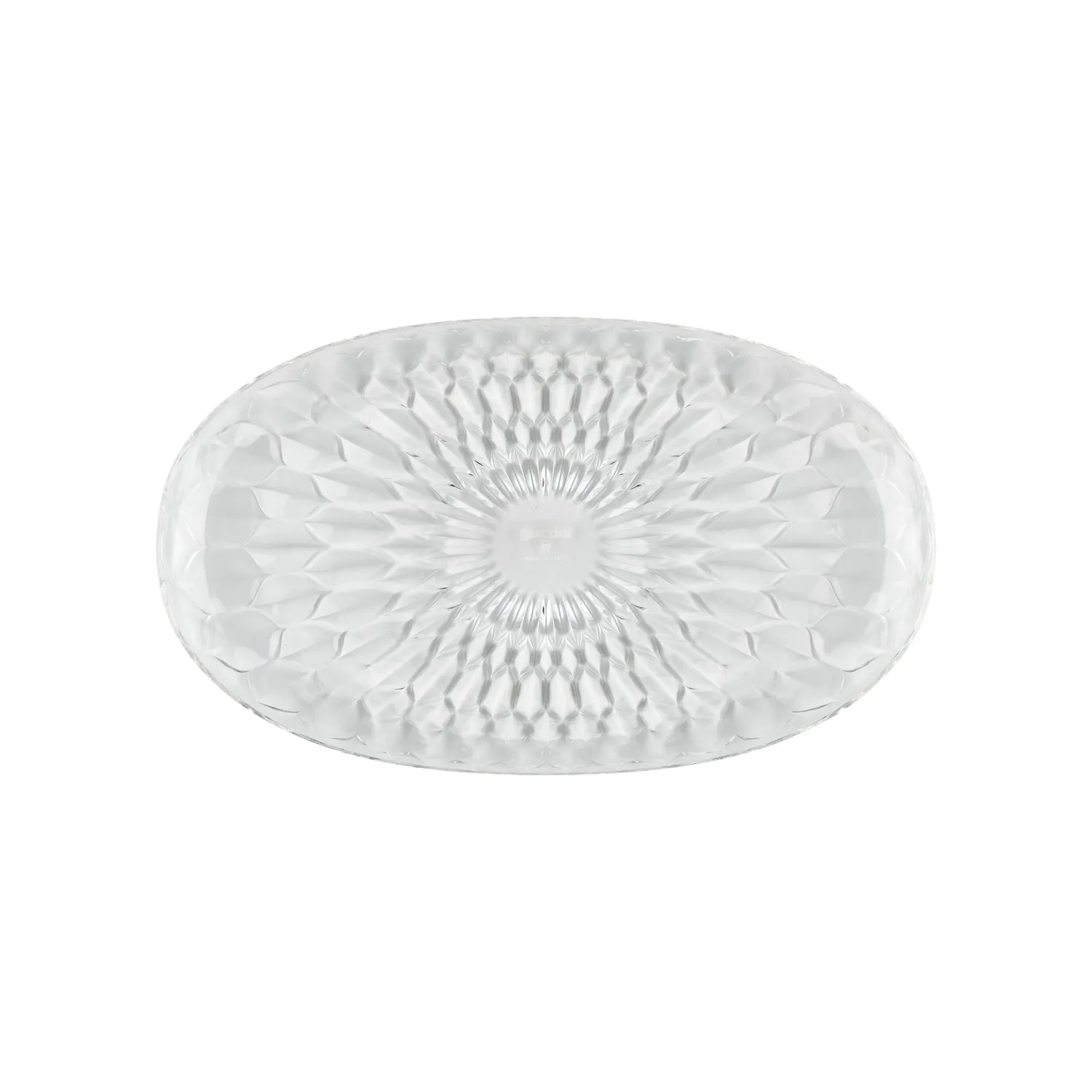 Guzzini Vanity serveringsfad stort ovalt bio-akryl