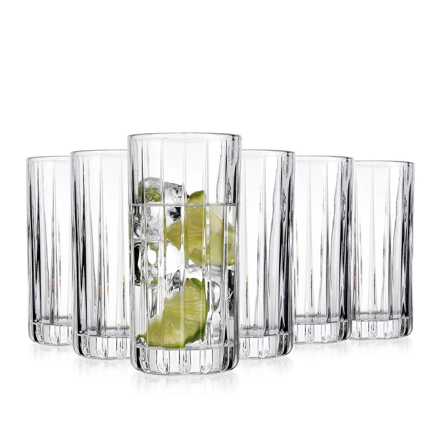 Godinger Parallels highball glas 6 stk krystal