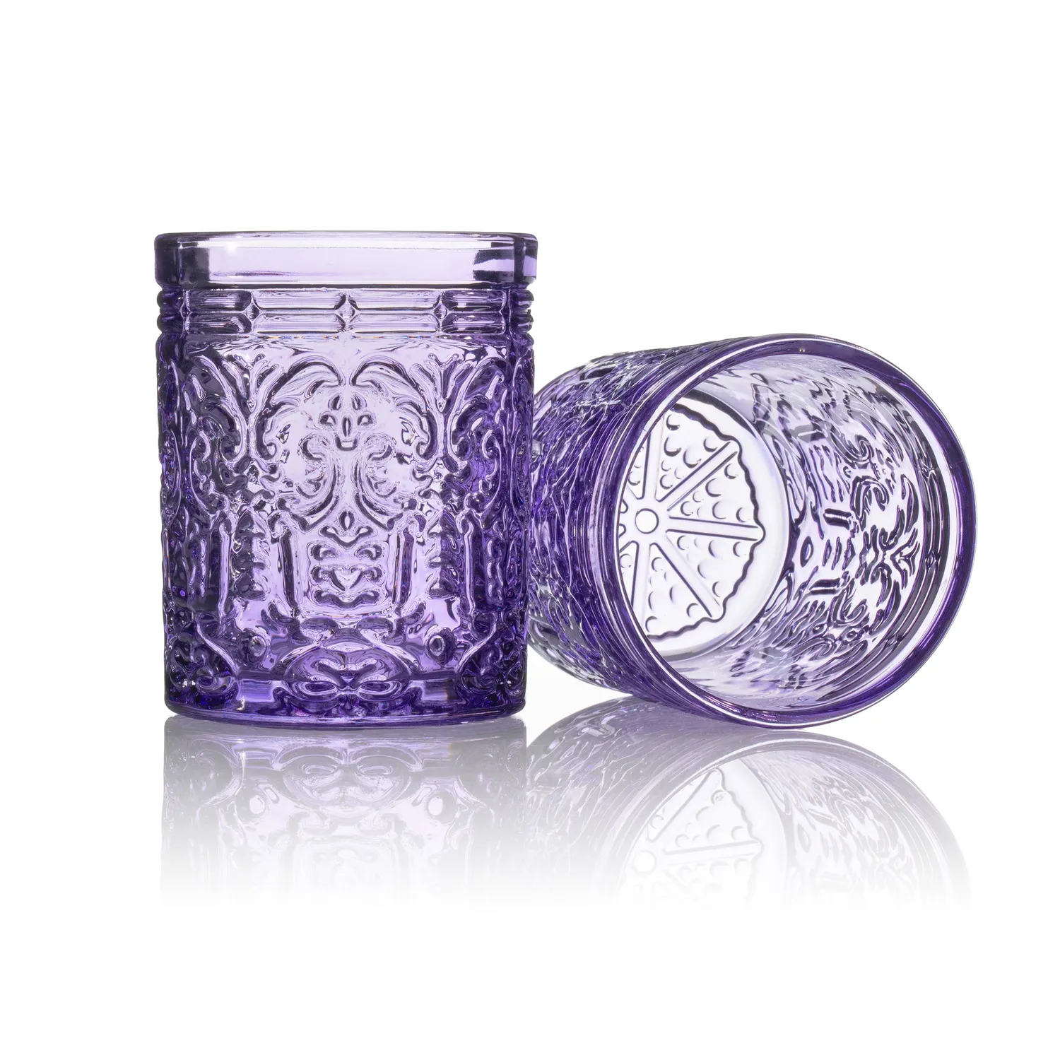Godinger Jax whiskyglas 4 stk 11 oz lilla