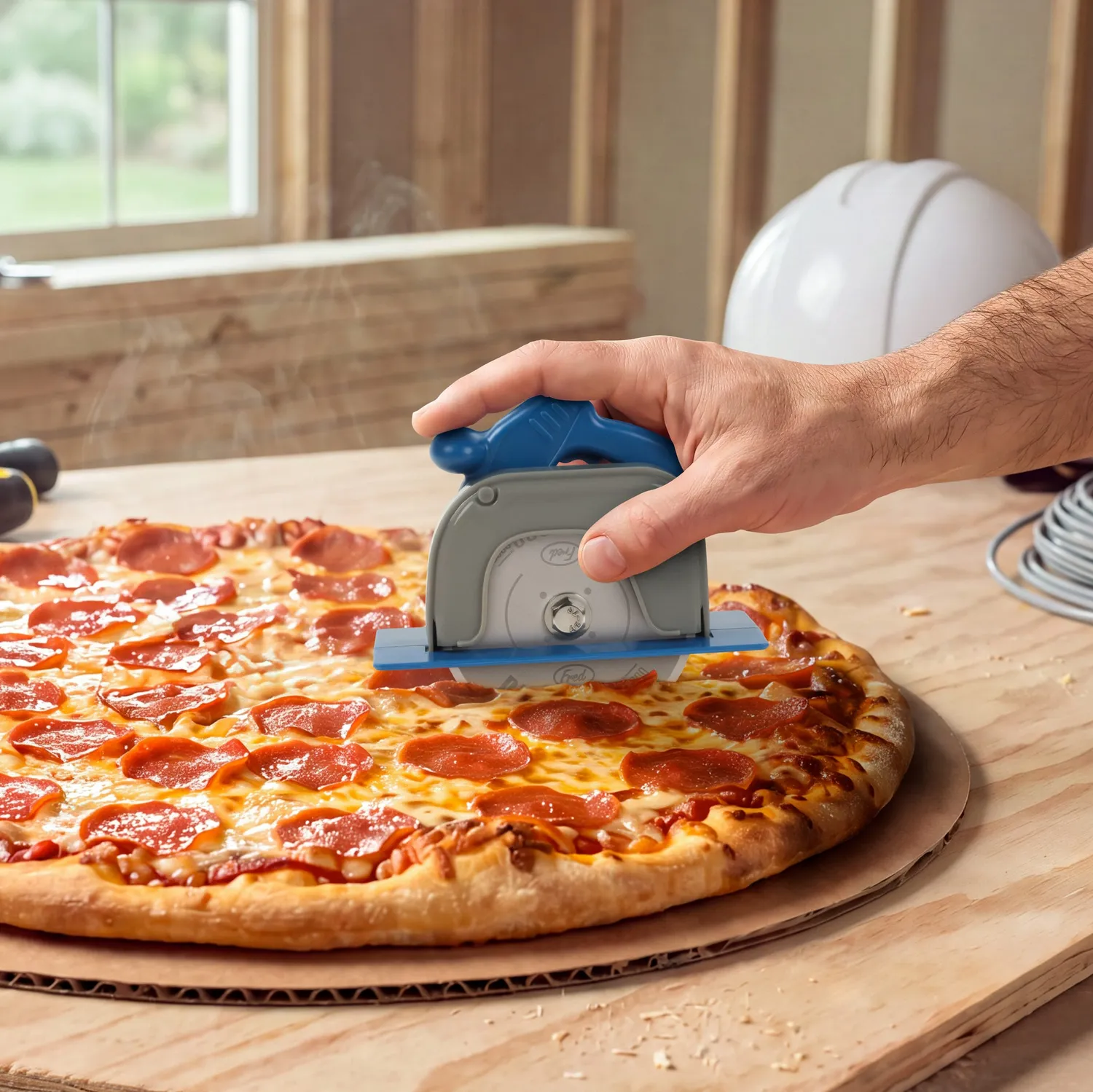 Fred Pizza Boss 3000 pizzaskærer rundsav
