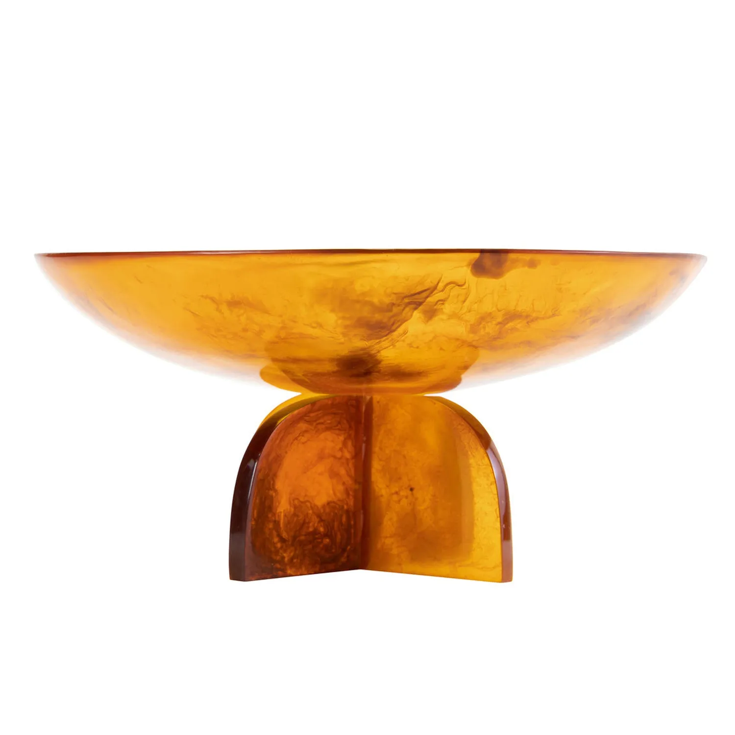 Godinger Lucente frugtskål resin tortoise 2,3 liter