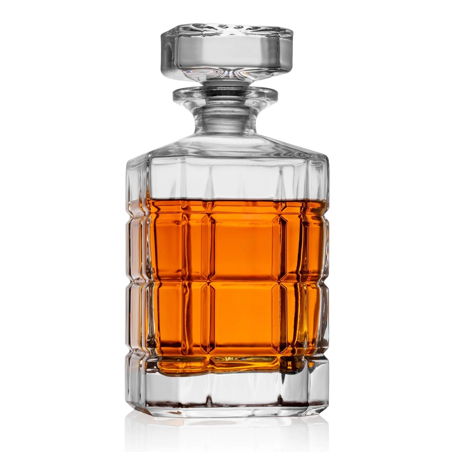 Godinger Radius whiskeykaraffel krystal 828 ml klar