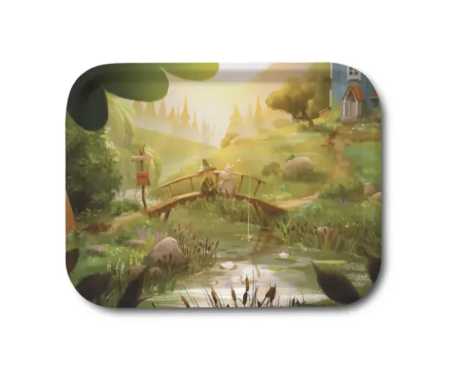 Opto Design Snufkin Moomin bakke 27x20 cm TV-serie birk