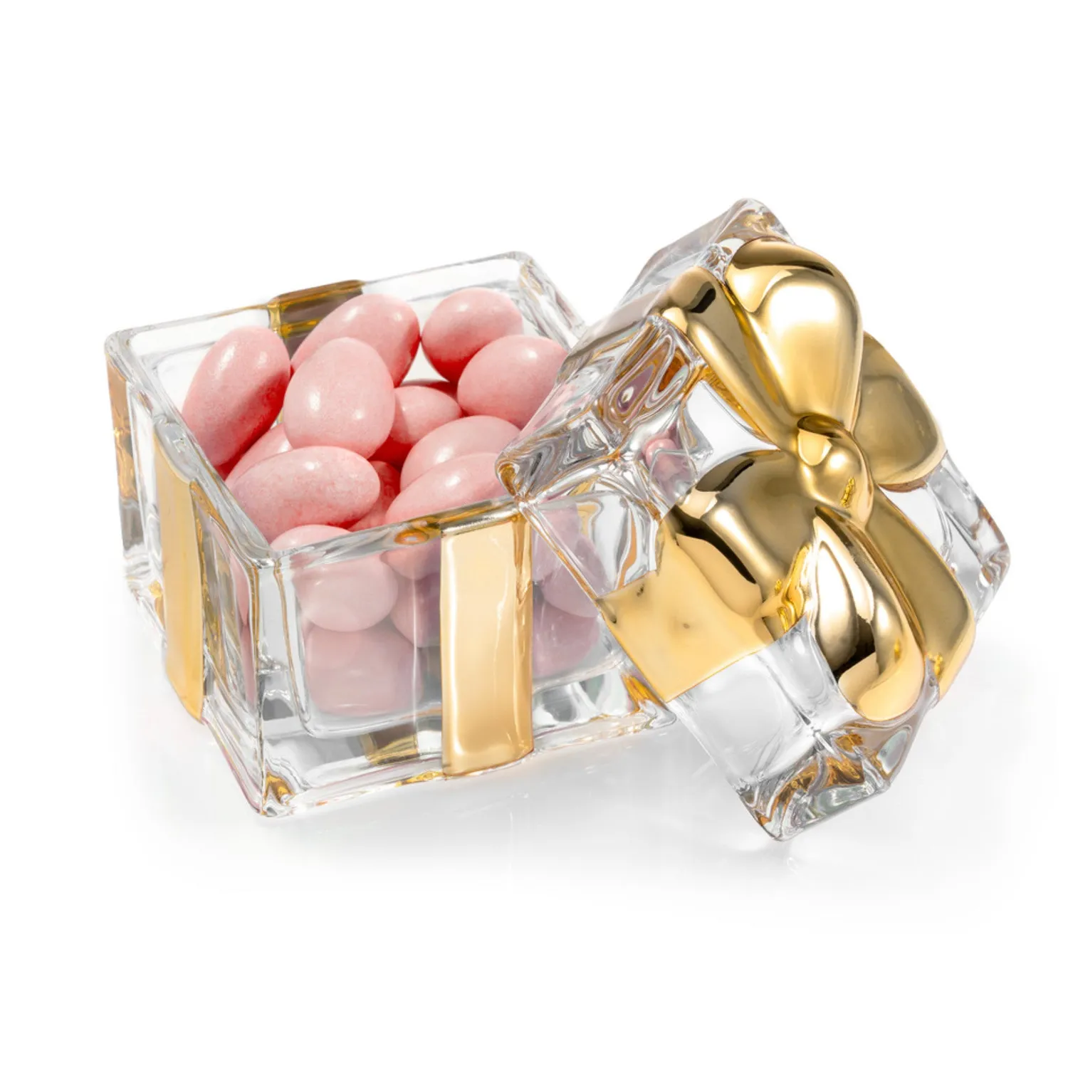 Godinger Gold Ribboned smykkeæske lille