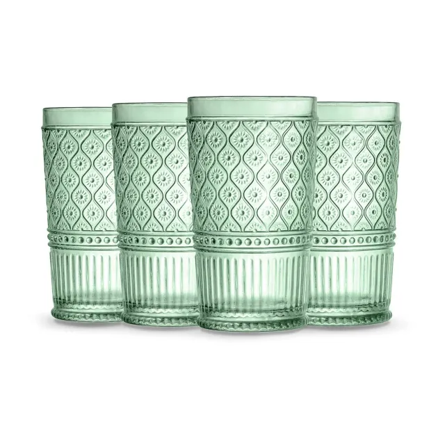 Godinger Claro highball glas grøn 4 stk