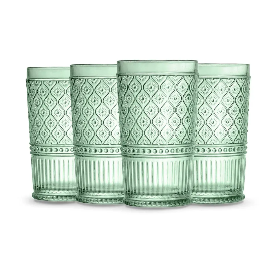 Godinger Claro highball glas grøn 4 stk