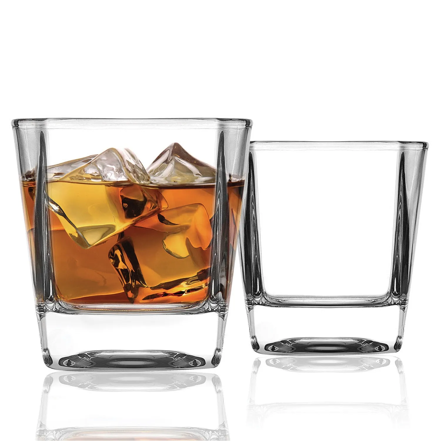 Godinger Carnegie Double Old Fashion glas 4 stk klar