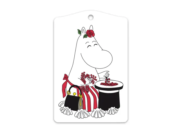 Opto Design Moominmother serveringsbræt 30x20 cm hvid
