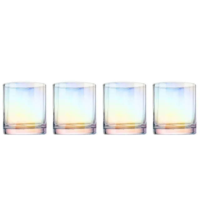 Godinger Monterey whiskyglas 4 stk 8oz iriserende