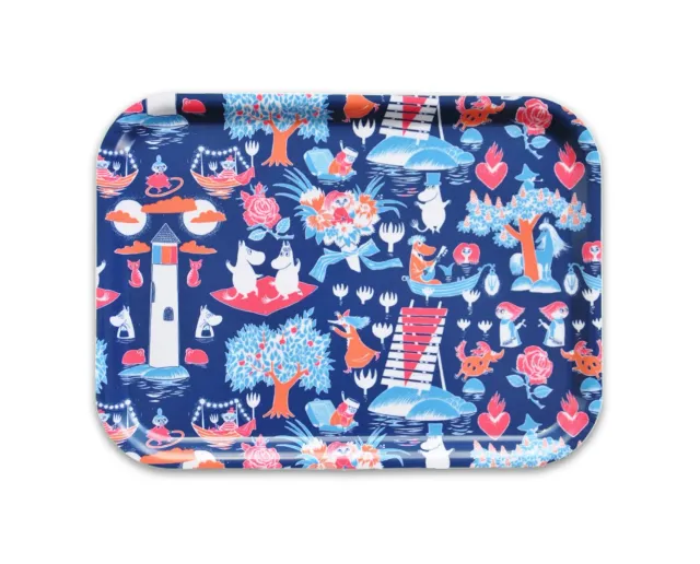 Opto Design Magic Moomin bakke 27x20 cm blå