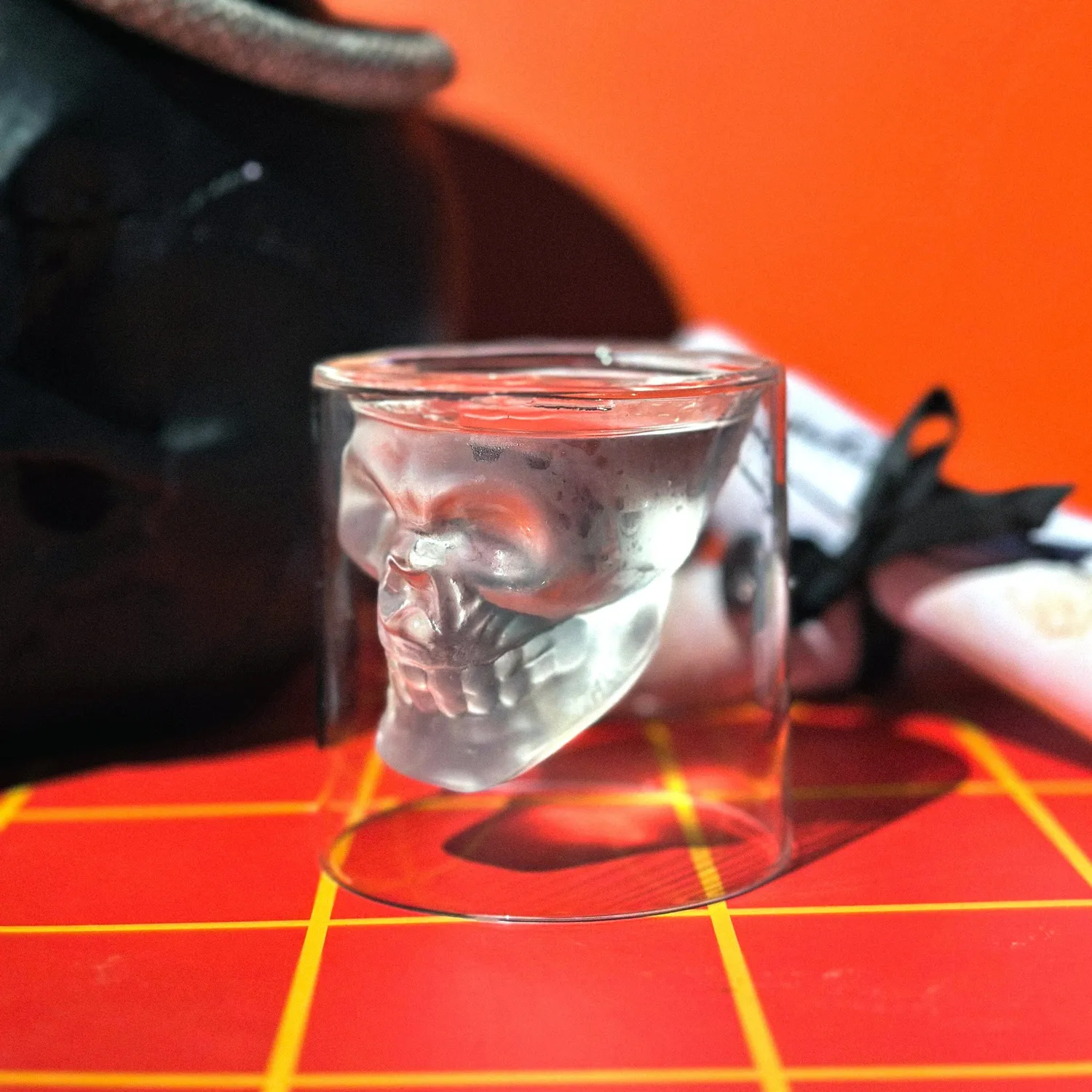 Fred Doomed shotglas kranie 7,5 cl glas