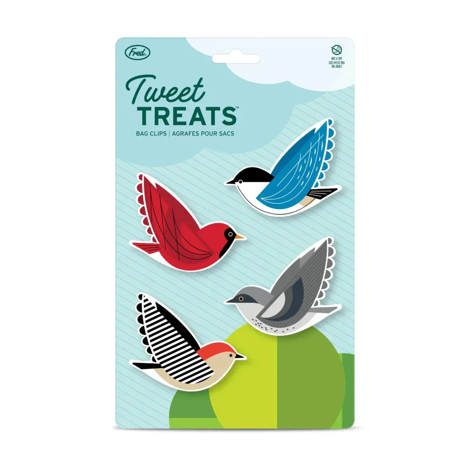Fred Tweet Treats poseclips fugl 4-pak
