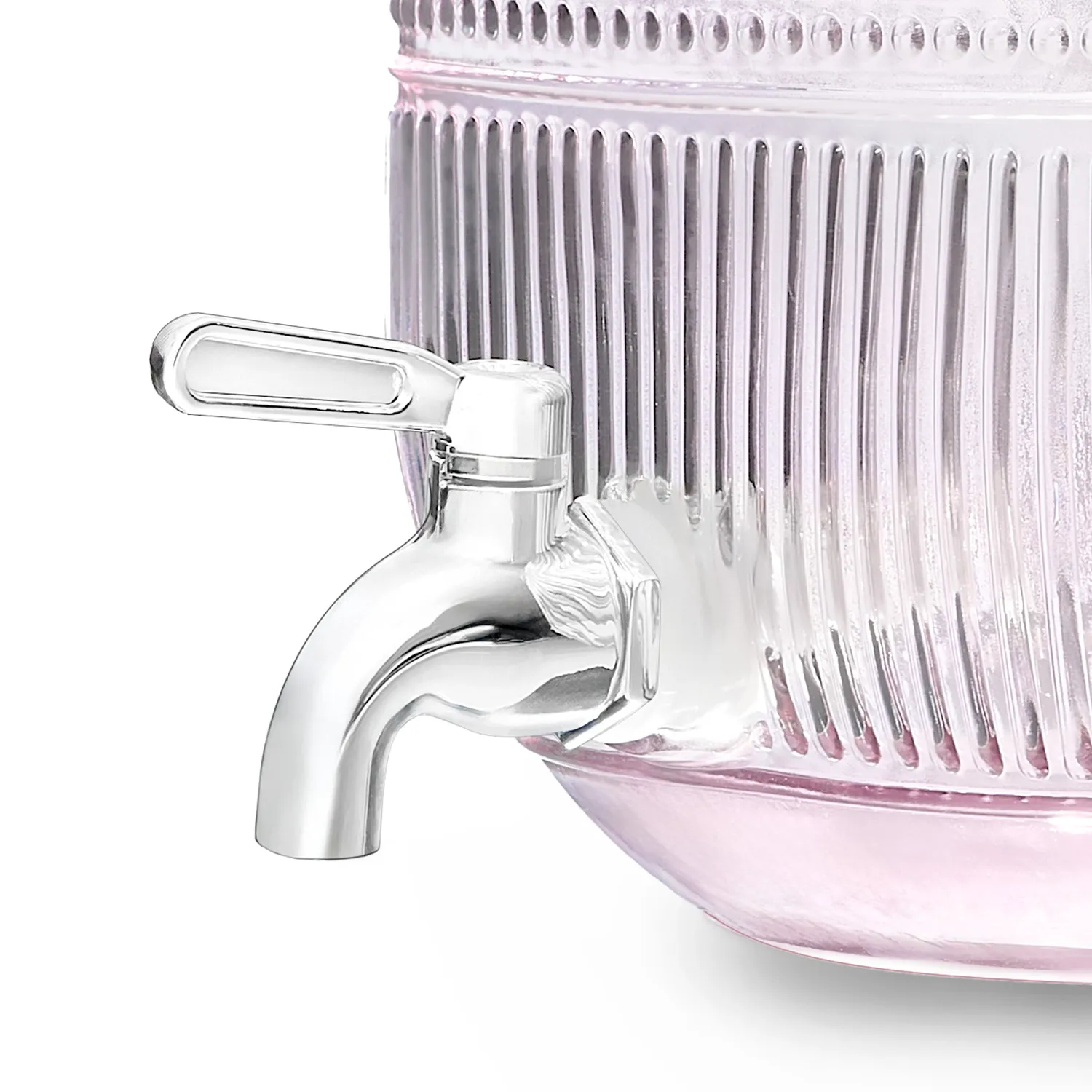 Godinger Claro Pink drikkedispenser 128 oz lyserød