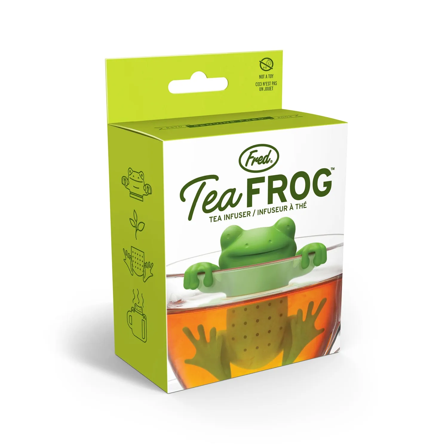 Fred Tea Frog teinfuser frø silikone
