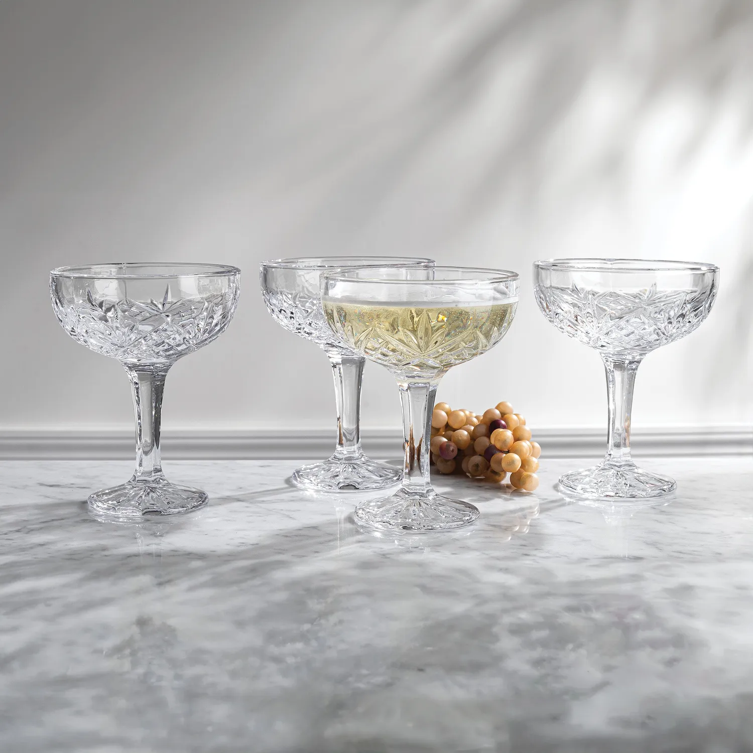 Godinger Dublin champagnecoupe krystal 12 stk