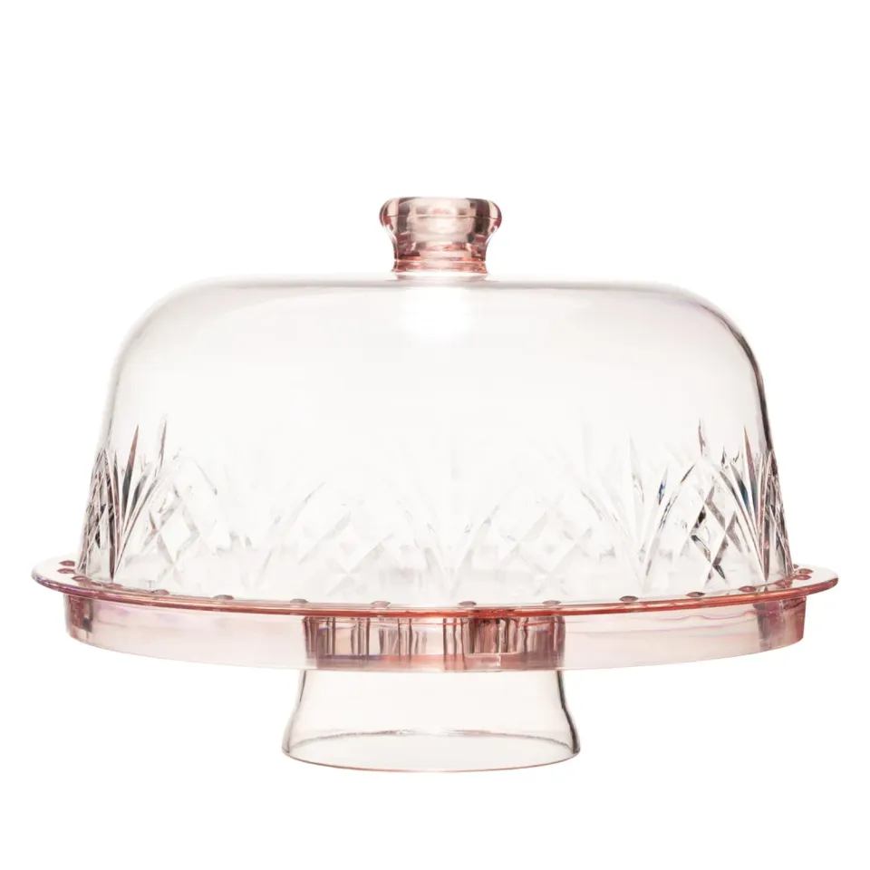 Godinger Dublin kagefad akryl blush 6-i-1 kuppel